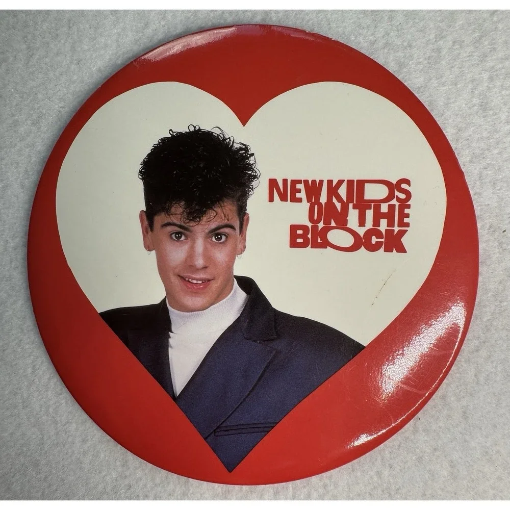 Vintage 1989 NKOTB New Kids On The Block Jumbo Large 6